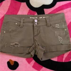 Indigo Rein Olive Shorts